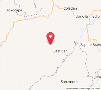 Map of Chintipán, Veracruz