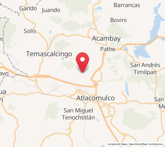 Map of Chosto de los Jarros, México