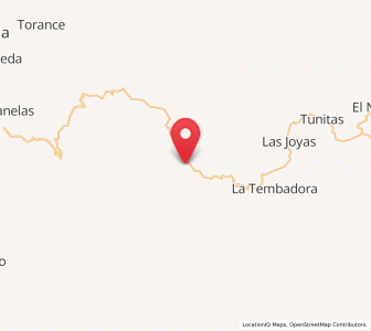 Map of Ciénega de Nuestra Señora de Guadalupe, Durango