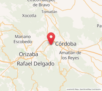 Map of Coapichapan (Barranca de San Miguel), Veracruz