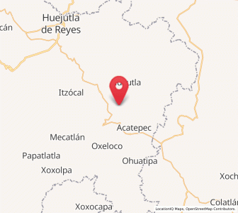Map of Coatzonco, Hidalgo