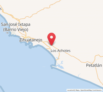 Map of Colonia Aeropuerto, Guerrero