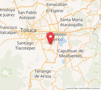 Map of Colonia Agrícola Álvaro Obregón, México