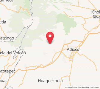 Map of Colonia Agrícola de Ocotepec (Colonia San José), Puebla