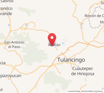 Map of Colonia Benito Juárez, Hidalgo
