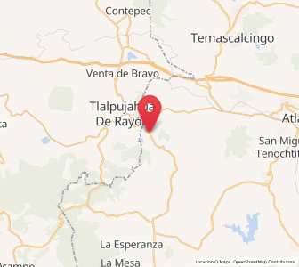 Map of Colonia Cuauhtémoc, México