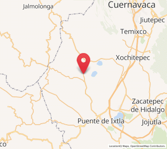 Map of Colonia el Florido, Morelos