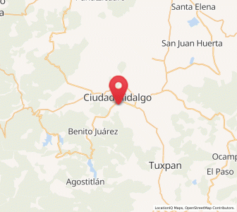 Map of Colonia el Mirador (Llano del Ejido), Michoacán