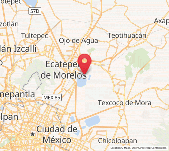Map of Colonia el Salado, México