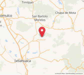 Map of Colonia Emiliano Zapata, México