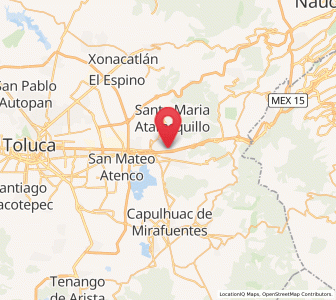 Map of Colonia Juárez, México