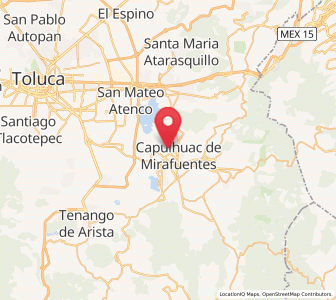 Map of Colonia la Poza, México