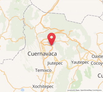 Map of Colonia los Cerritos, Morelos
