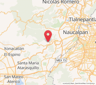 Map of Colonia Luis Donaldo Colosio (Piedra de Alesna), México