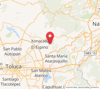 Map of Colonia Reforma Tlalmimilolpan, México