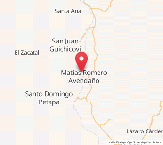 Map of Colonia Rincón Viejo, Oaxaca