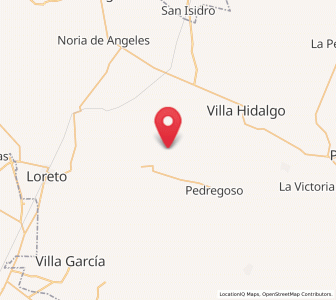 Map of Colonia San Francisco (San Francisco), Zacatecas