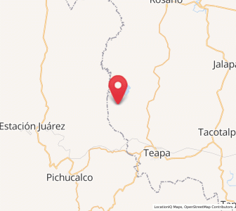 Map of Colorado (Benito Juárez), Tabasco