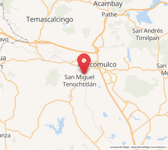 Map of Concepción Caro, México