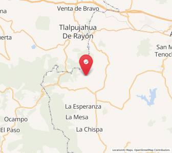 Map of Concepción la Venta, México