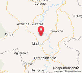 Map of Copalo (Chalco), San Luis Potosí