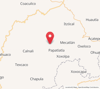 Map of Coyula, Hidalgo