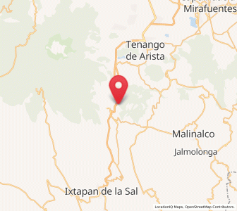 Map of Cruz Vidriada, México