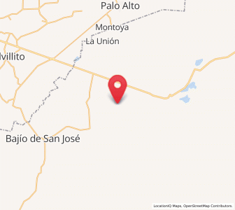 Map of Cuautitlán, Jalisco