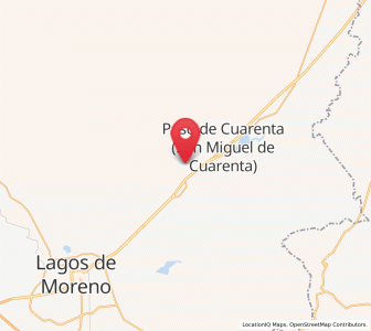 Map of Dieciocho de Marzo, Jalisco