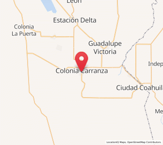 Map of Doctor Alberto Oviedo Mota, Baja California