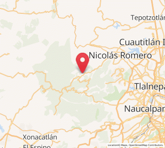 Map of Ejido Palma (Ejido San Francisco), México