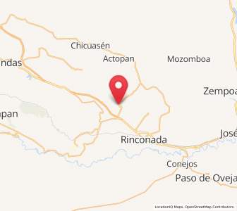 Map of El Aguaje, Veracruz
