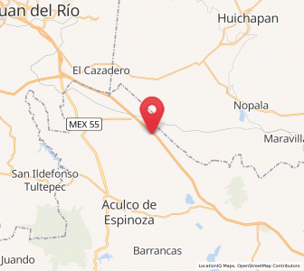 Map of El Álamo, México
