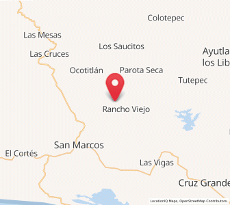 Map of El Amatal, Guerrero
