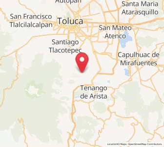 Map of El Calvario, México