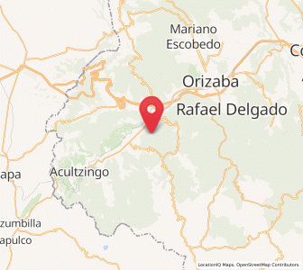 Map of El Campanario, Veracruz