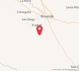 Map of El Capulín, San Luis Potosí
