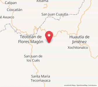 Map of El Duraznillo, Oaxaca