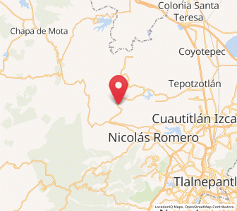 Map of El Esclavo, México