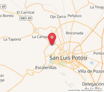 Map of El Jaralito, San Luis Potosí