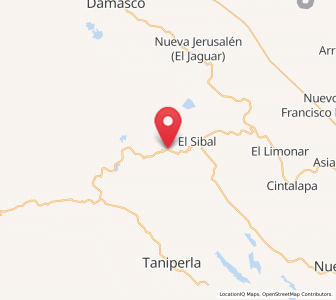 Map of El Jardín, Chiapas