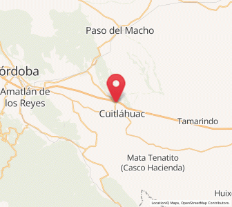 Map of El Maguey, Veracruz