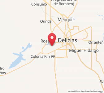Map of El Molino, Chihuahua