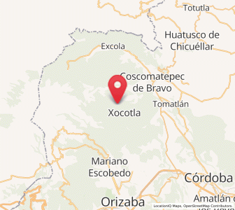 Map of El Olvido (San Francisco), Veracruz