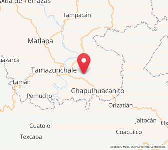 Map of El Palmito, San Luis Potosí