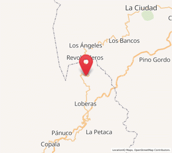 Map of El Palmito, Sinaloa