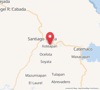 Map of El Polvorín, Veracruz