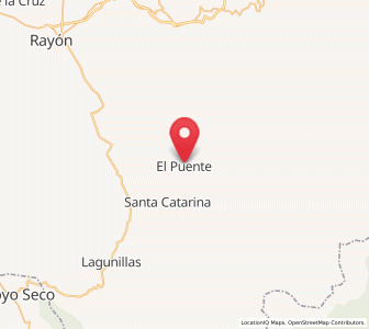 Map of El Puente (Ejido Guayabos), San Luis Potosí