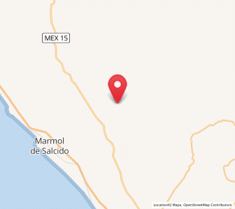 Map of El Quelite, Sinaloa