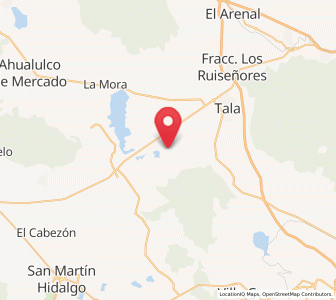 Map of El Ranchito (San Isidro), Jalisco